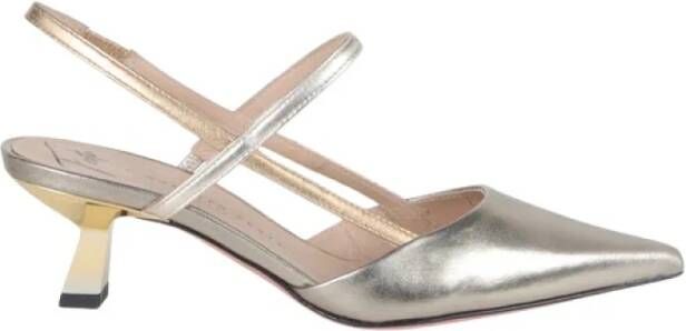 Roberto Festa Grijze platte schoenen met slingback Gray Dames