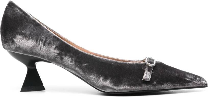 Roberto Festa Grijze Velvet Schoenen Gray Dames