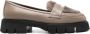 Roberto Festa Jerry Leren Bont Loafers Beige Dames - Thumbnail 1