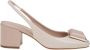 Roberto Festa Kameel Slingback Hakken Elegante Stijl Pink Dames - Thumbnail 1