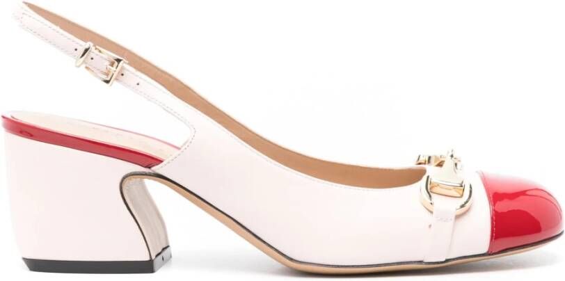 Roberto Festa Leren Pumps Pink Dames