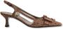 Roberto Festa Luipaardprint Slingback Hakken Brown Dames - Thumbnail 1