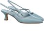 Roberto Festa Melinda Slingback Hakken Blauw Dames - Thumbnail 1