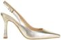 Roberto Festa Platina leren Slingback hakken Gray Dames - Thumbnail 1