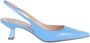 Roberto Festa Platte schoenen met vierkante neus Blue Dames - Thumbnail 1