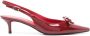 Roberto Festa Rode Patent Slingback Kitten Heel Pumps Red Dames - Thumbnail 1