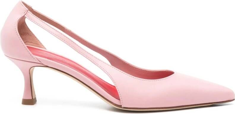 Roberto Festa Roze Coralie Leren Pumps met Hak Pink Dames