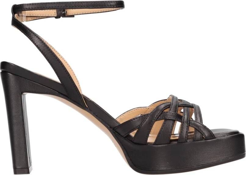 Roberto Festa Sandalen Zwart Black Dames