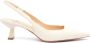 Roberto Festa Witte Leren Slingback Festa Arabel Beige Dames - Thumbnail 1