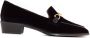 Roberto Festa Zwart Velvet Axel Loafer Goud-tone Black Dames - Thumbnail 1