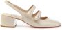 Roberto Festa Zwarte Lakleren Slingback Hakken Beige Dames - Thumbnail 1