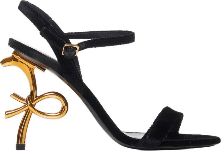 Roberto Festa Zwarte Sandalen met Femy 100 Stijl Black Dames