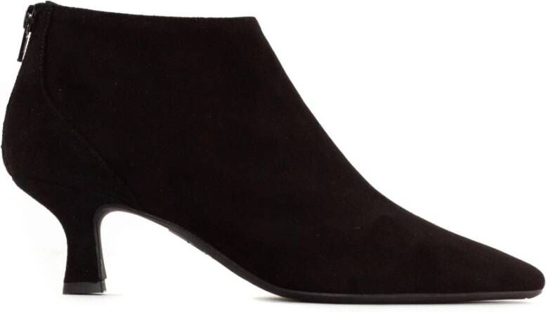 Roberto Festa Zwarte Suede Zac Enkellaarzen Black Dames