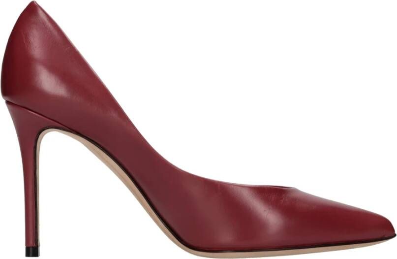 Rodo Met Hak Bordeaux Red Dames