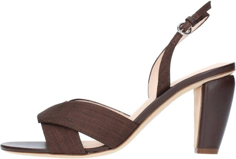 Rodo Sandalen Bruin Brown Dames