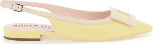 Roger Vivier Ballerinas Yellow Dames