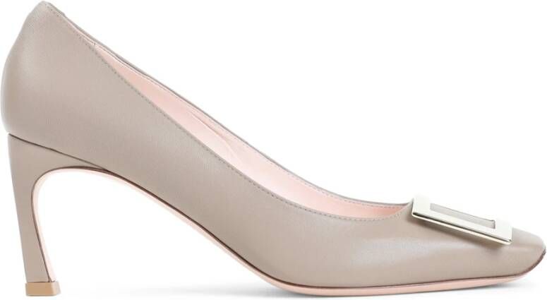 Roger Vivier Elegante Trompette Decollete Schoenen Pink Dames