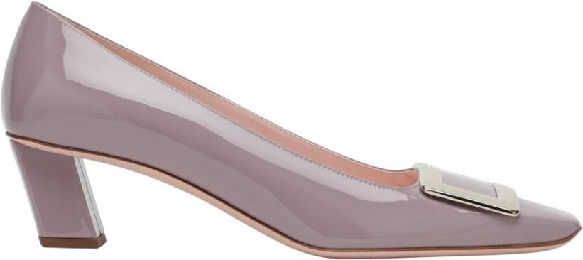 Roger Vivier Lage Hak Pumps Pink Dames