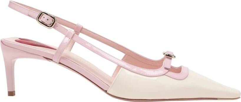 Roger Vivier Mini Buckle Sling Back Schoenen Pink Dames