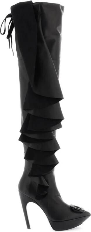 Roger Vivier Over-knee Boots Black Dames