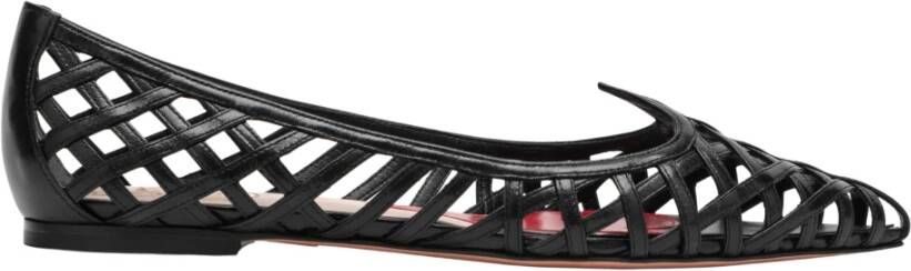 Roger Vivier Puntige Ballet Flats Ik Hou Van Black Dames