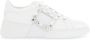 Roger Vivier Witte Leren Rhinestone Skate Sneakers White Dames - Thumbnail 1