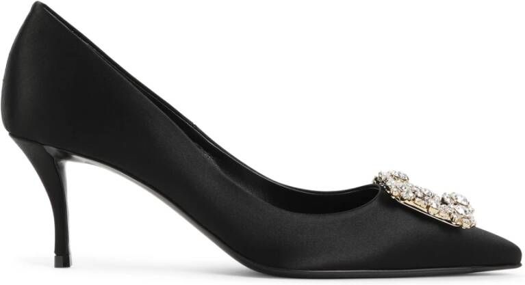 Roger Vivier Zwarte Pumps Elegant Stijl Schoenen Black Dames