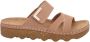 Rohde Bruine Damessandaal Comfortabel Nubuck Brown Dames - Thumbnail 2