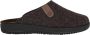 Rohde Bruine heren pantoffels Comfortabel Warm Brown Heren - Thumbnail 2