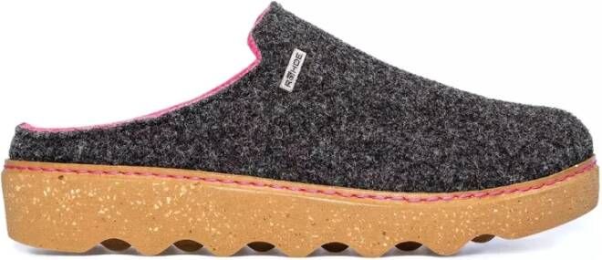 Rohde Donkergrijze binnenslipper voor dames Gray Dames