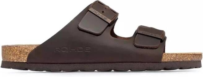 Rohde Memory footbed men's sandal brown Heren