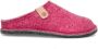 Rohde Roze vilt thuisslippers voor vrouwen Pink Dames - Thumbnail 2