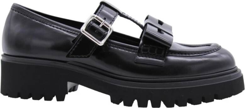 Rotta Klassieke Mocassin Schoenen Thirteen Black Dames