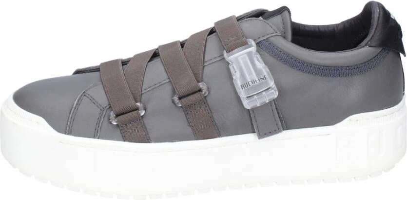 Rucoline Leren Sneakers voor Vrouwen Gray Dames