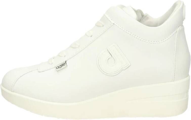 Rucoline Plateau Sneakers White Dames