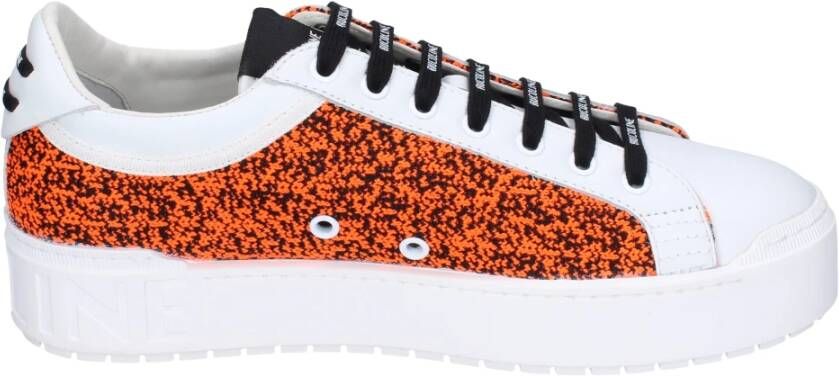 Rucoline R-Funk Sneakers in textiel voor mannen Orange Heren