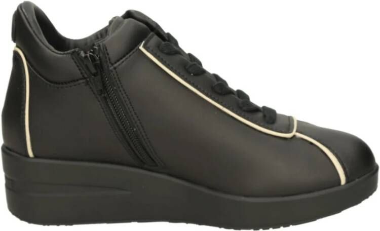 Rucoline Wedge Sneakers Black Dames