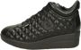 Rucoline Wedge Sneakers Black Dames - Thumbnail 1