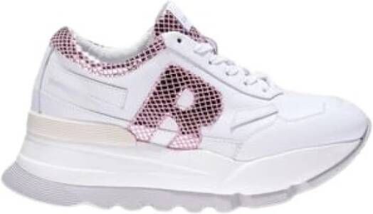 Rucoline Wit Roze Schoenen White Dames