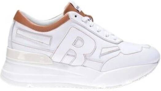 Rucoline Witte Leren Schoenen White Dames