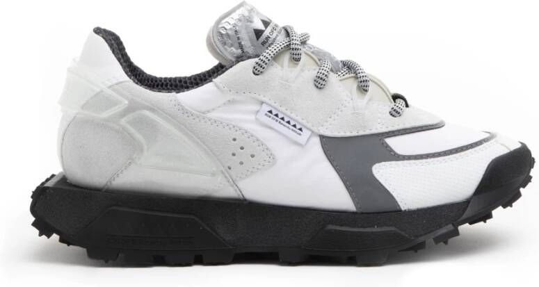 RUN OF Himalaya W Sneaker Suède Leer Zwart White Dames