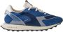 RUN OF Moderne Blauwe Sneakers Multicolor Heren - Thumbnail 1