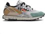 RUN OF Multicolor Leren Sneakers Memory Gel Rubberen Zool Multicolor Dames - Thumbnail 1