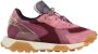 RUN OF Roze Orchidee Sneakers met Rode Details Multicolor Dames - Thumbnail 1