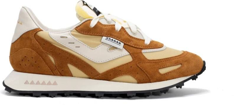 RUN OF Sneaker Buttery M Brown Heren