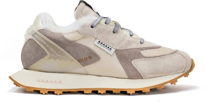 RUN OF Sneaker Finch SH W Beige Dames