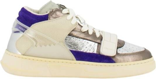 RUN OF Multicolor Leren Sneakers Multicolor Dames