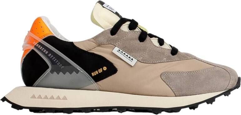 RUN OF Sneakers Beige Heren