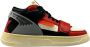 RUN OF Sneakers met Contrastpanelen Red Heren - Thumbnail 1