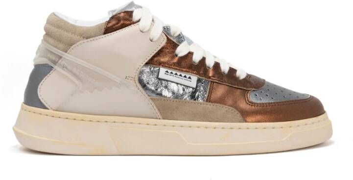 RUN OF Sneakers MID Bronze W Multicolor Dames